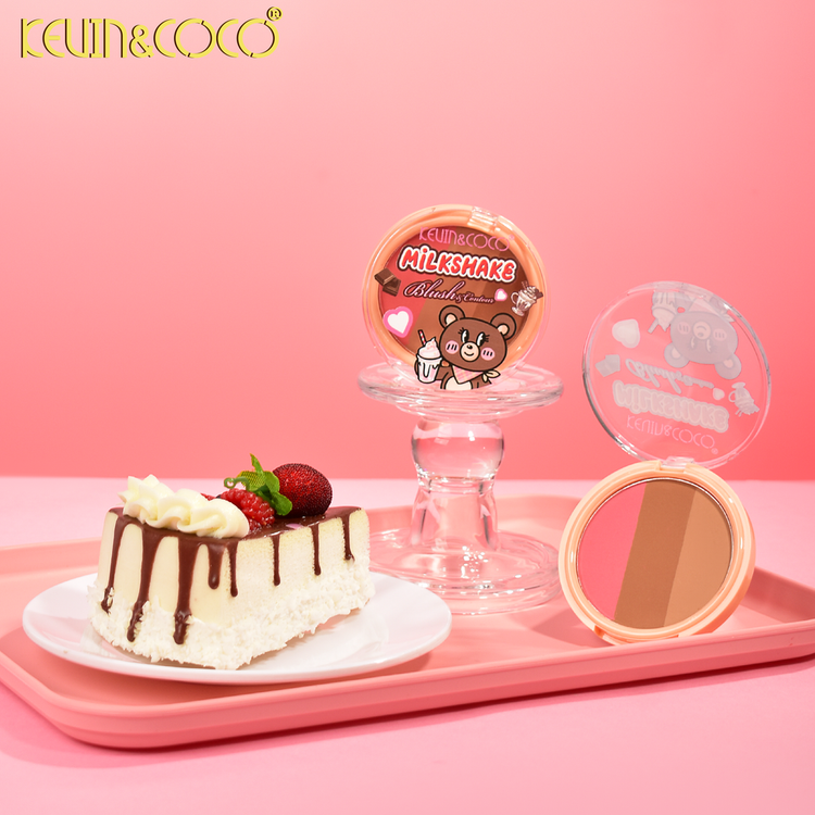 رژگونه و کانتور ترکیبی کوین اند کوکو مدل milkshake
