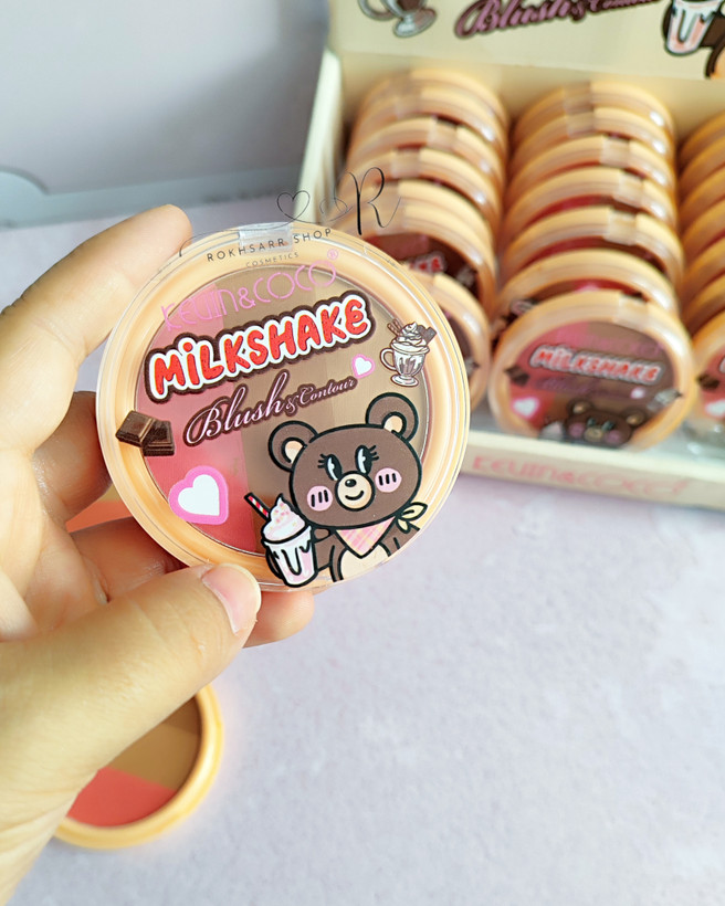 رژگونه و کانتور ترکیبی کوین اند کوکو مدل milkshake