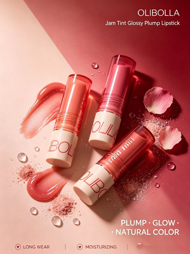 شیرآپ لب مربایی OLIBOLLA Jam Tint